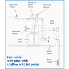 Water Worker 14 Gal. Horizontal Pre-Charged Well Pressure Tank Image 5