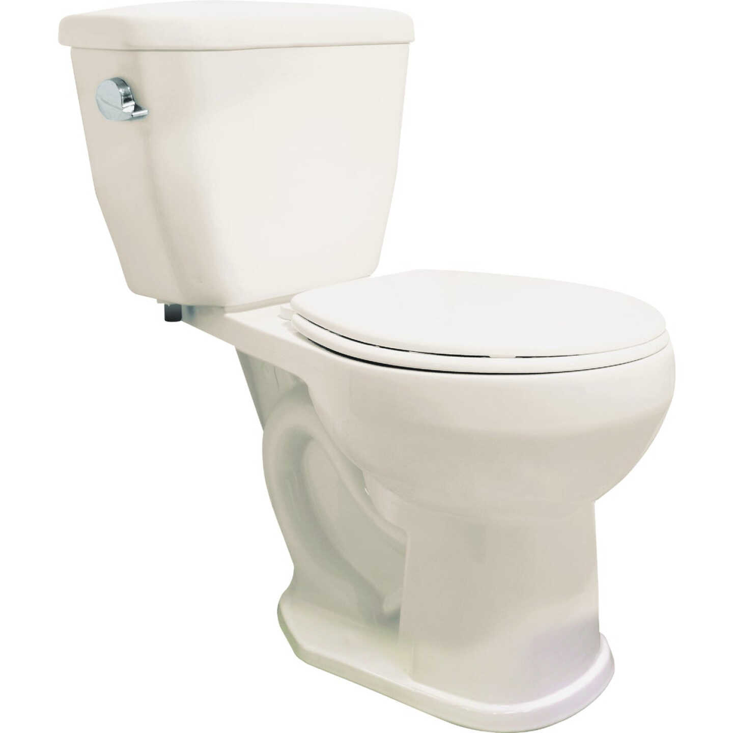 Cato Berlin Bone Round 1.28 GPF Complete Toilet Image 1