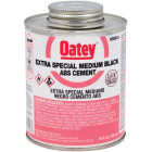 Oatey 16 Oz. Medium Bodied Black Extra Special ABS Cement Image 1