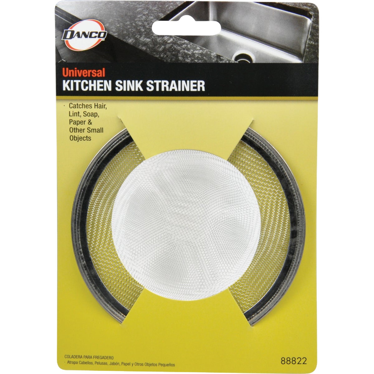 Danco 4-1/2 In. Stainless Steel Mesh Kitchen Sink Strainer Image 6