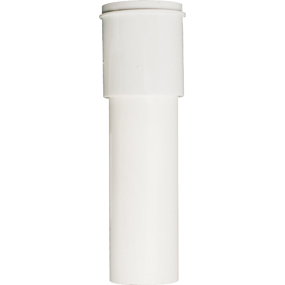 Keeney 1-1/2 In. x 6 In. White Plastic Extension Tube Image 2