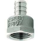 Plumbeez 1/2 In. x 1/2 In.FPT Stainless Steel PEX Adapter Image 1