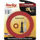 Korky 2X Long Life Toilet Flush Valve Seal Fits Mansfield 210 & 211 Image 5