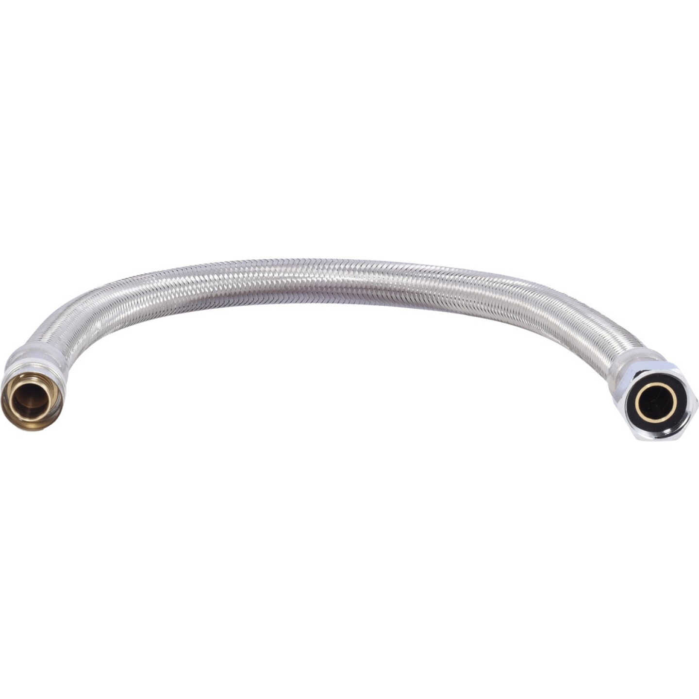 SharkBite 3/4 In. x 3/4 In.FIP x 18 In. PEX Press Stainless Steel Flex Connector Image 3