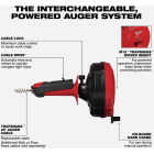 Milwaukee TRAPSNAKE 25 Ft. Auger with Cable Drive Image 2