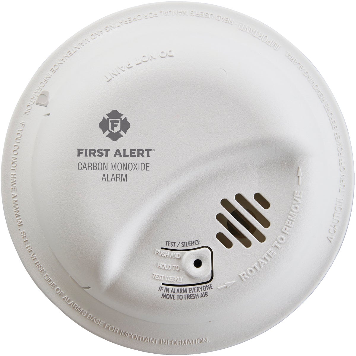 First Alert CO5120BN Hardwired 120V Electrochemical Carbon Monoxide Alarm with Battery Backup Image 2