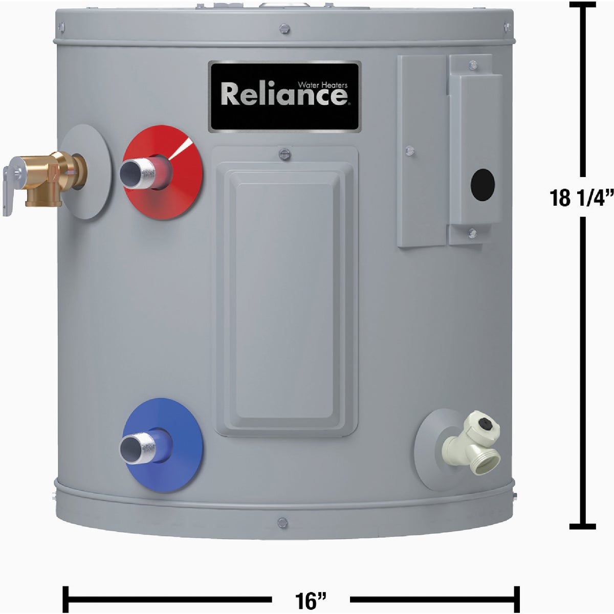Reliance 10 Gal. Compact 6 Year 1650-Watt Element Electric Water Heater Image 2