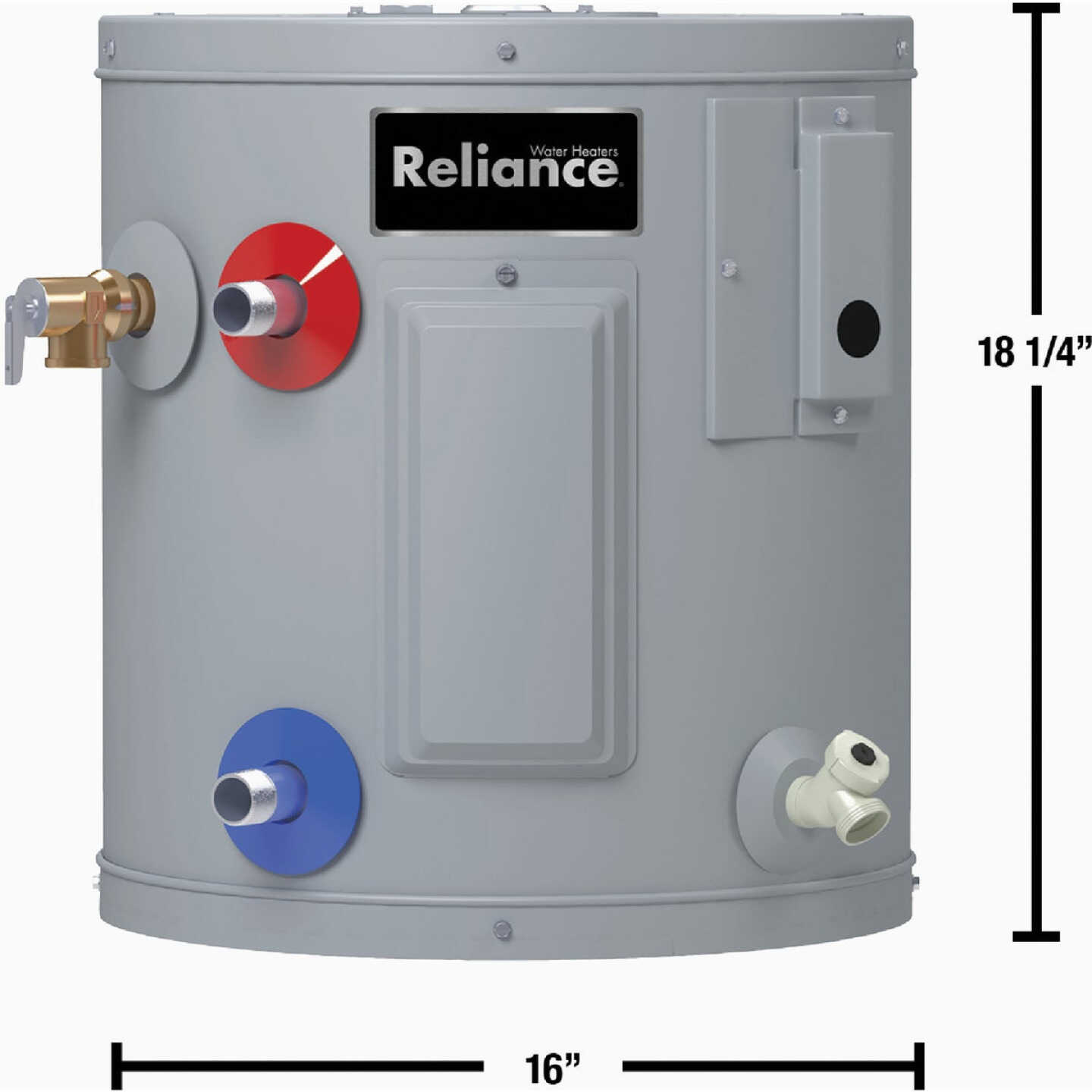 Reliance 10 Gal. Compact 6 Year 1650-Watt Element Electric Water Heater Image 2