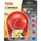 Korky Large 3 In. 2X High Performance Universal Toilet Flapper Image 6