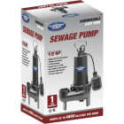 Superior Pump 1/2 H.P. Cast Iron Submersible Sewage Ejector Pump Image 4