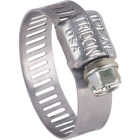 Ideal 5/16 In. - 5/8 In. Stainless Steel Micro-Gear Hose Clamp w/Zinc-Plated Carbon Steel Screw Image 1