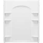Sterling Ensemble 60 In. W. x 72-1/2 In. H. White Vikrell Shower Back Wall Image 1
