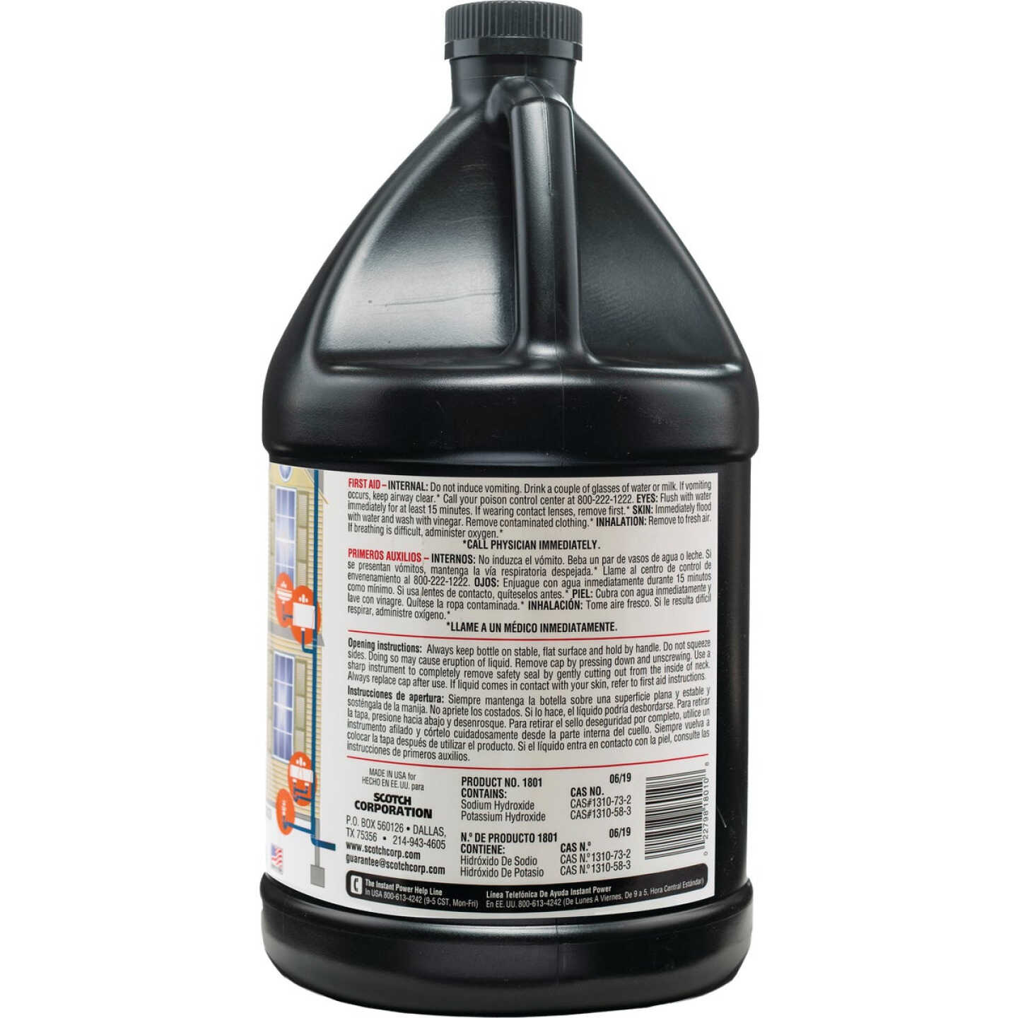 Instant Power Non-Acid Liquid 1 Gal. Sewer Line Cleaner Image 3