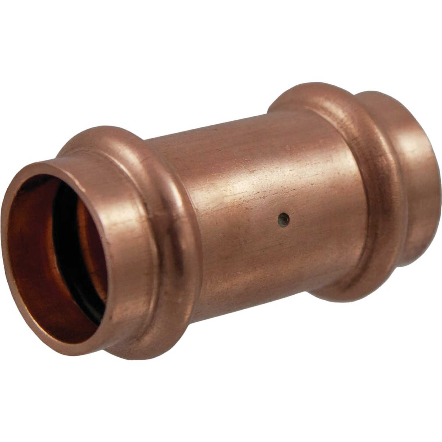 NIBCO 1/2 In. x 1/2 In. Press Copper Coupling with Stop (10-Pack) Image 1