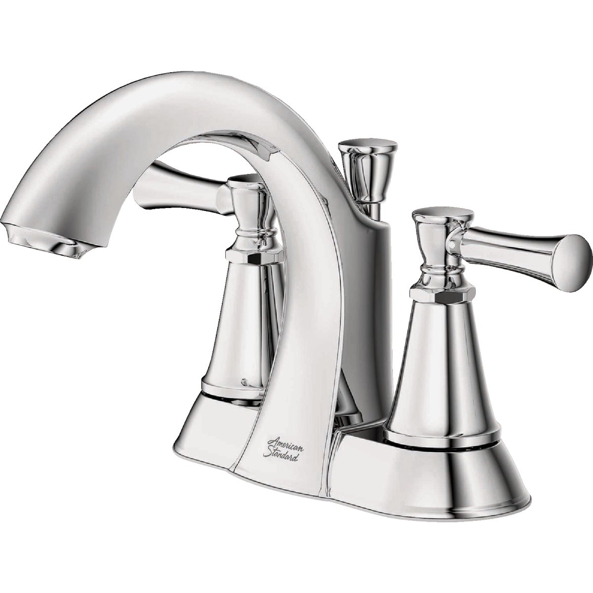 American Standard Chancellor 2-Handle Lever 4 In. Centerset Bathroom Faucet with Pop-Up, Chrome  Image 3
