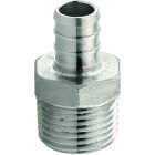 Plumbeez 1/2 In. x 1/2 In. MPT Stainless Steel PEX Adapter Image 1