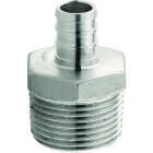 Plumbeez 1/2 In. x 3/4 In. MPT Stainless Steel PEX Adapter Image 1