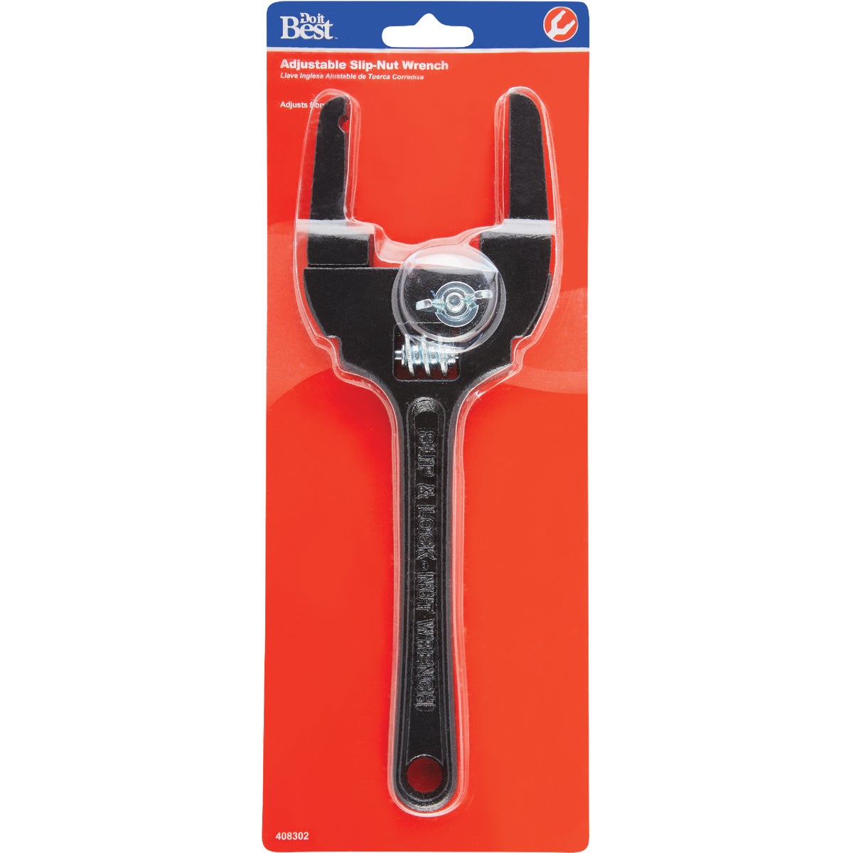 Do it Adjustable 1 In. to 3 In. Cadmium-Plated Slip/Lock Nut Wrench Image 2
