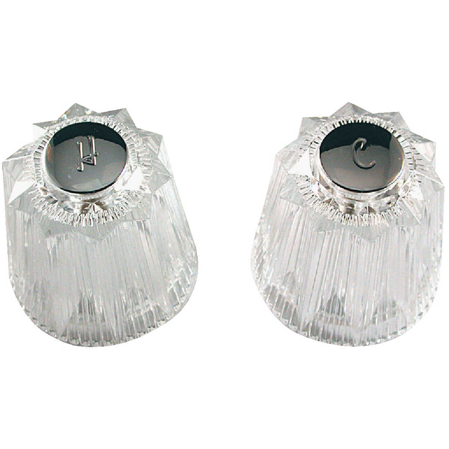 Danco Temperature Control Single 2-3/4 In. H. x 2-3/8 In. Base Tub & Shower Handle Kit (2-Pack) Image 1