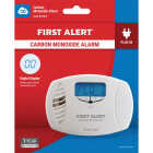 First Alert CO615 Plug-In Electrochemical Carbon Monoxide Alarm with Battery Backup and Digital Display Image 1