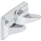 Home Impressions Alpha Chrome Double Robe Hook Image 1