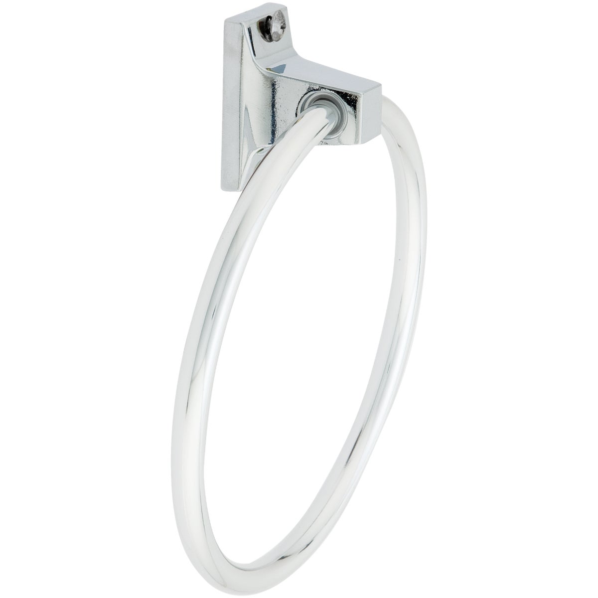 Home Impressions Alpha Chrome Towel Ring Image 1