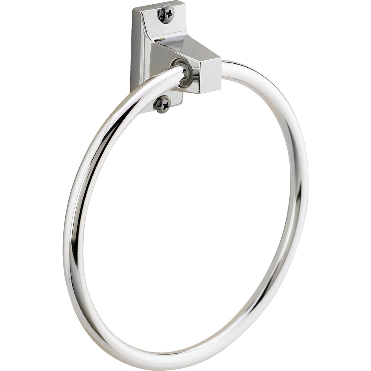 Home Impressions Alpha Chrome Towel Ring Image 3