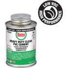 Oatey 4 Oz. Low Voc Heavy Bodied Heavy-Duty Clear PVC Cement Image 1