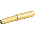 Home Impressions Polished Brass Plastic Toilet Paper Replacement Roller Image 1