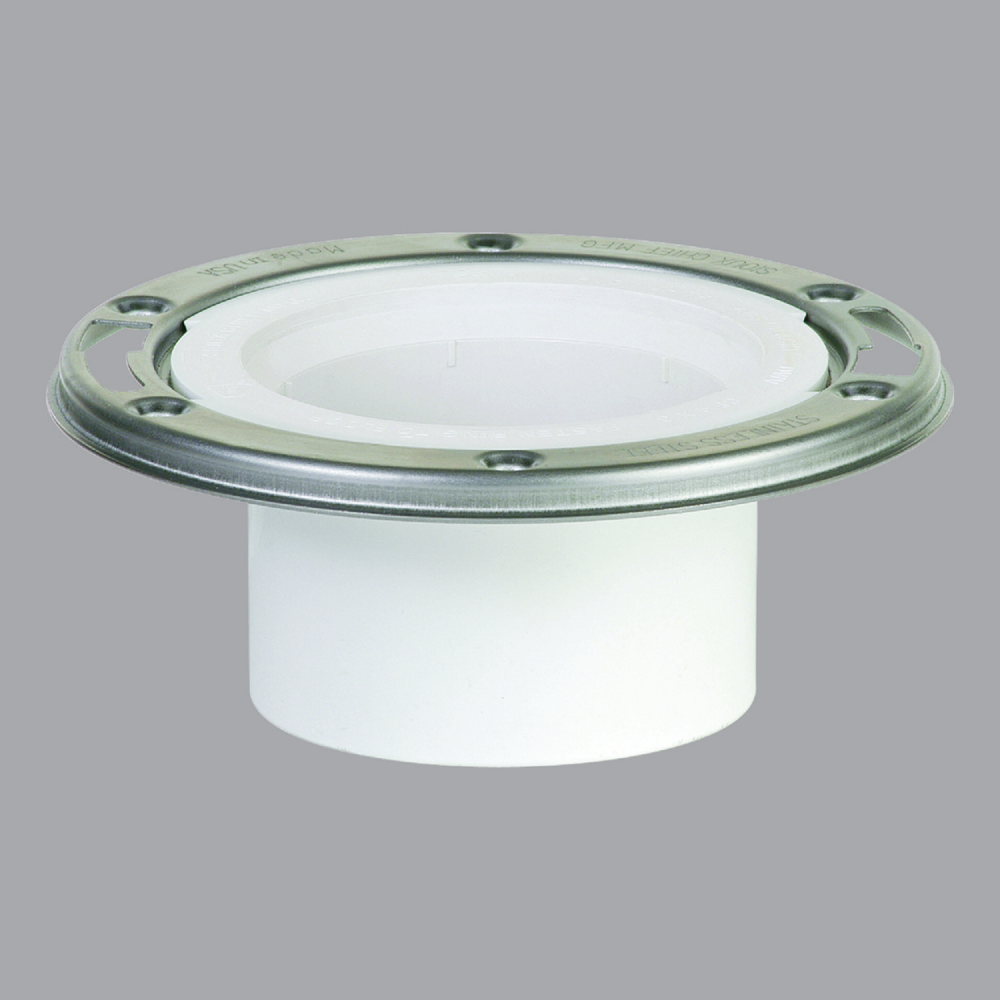 Sioux Chief 4 In.x 3 In. Schedule 40 DWV Open PVC Closet Flange Image 1
