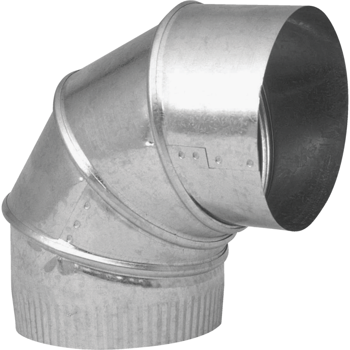 Imperial 30 Ga. 3 In. Galvanized Adjustable Elbow Image 1