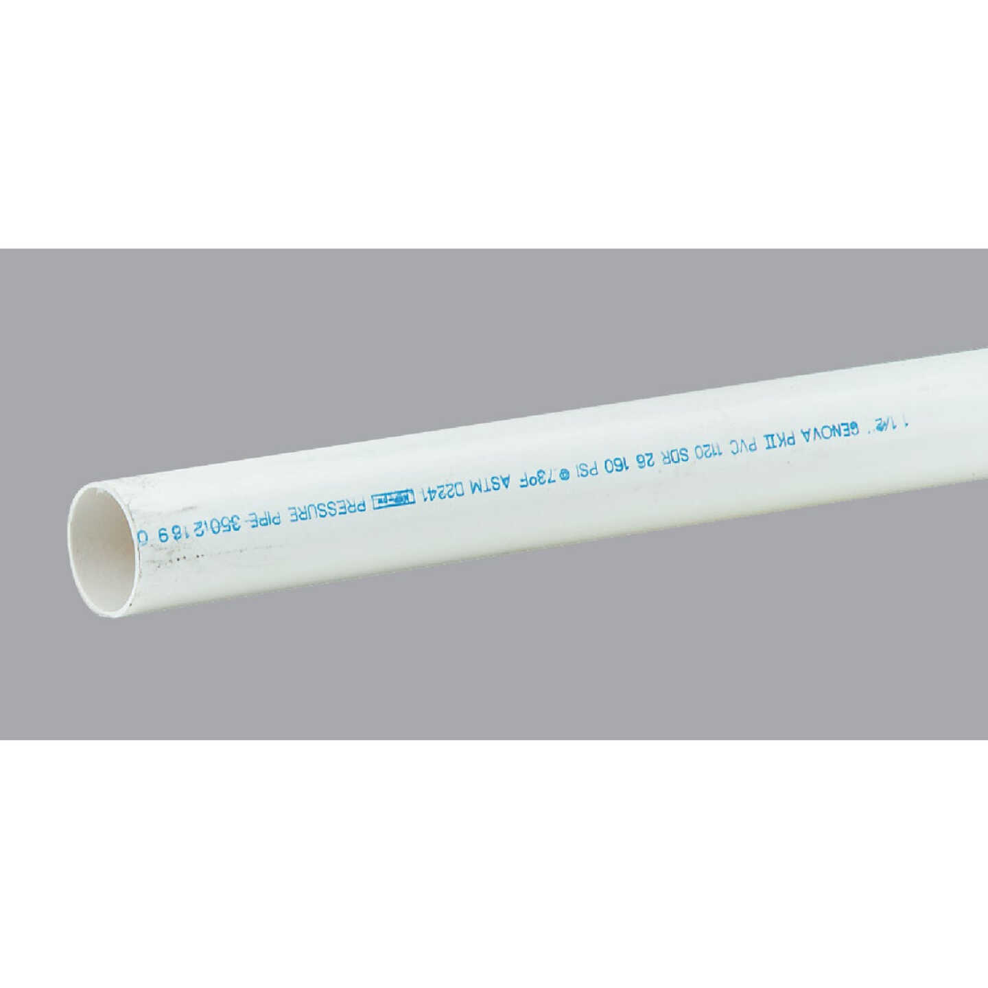 Charlotte 1-1/2 In. x 10 Ft. Cold Water PVC Pressure Pipe, SDR 26 Image 1