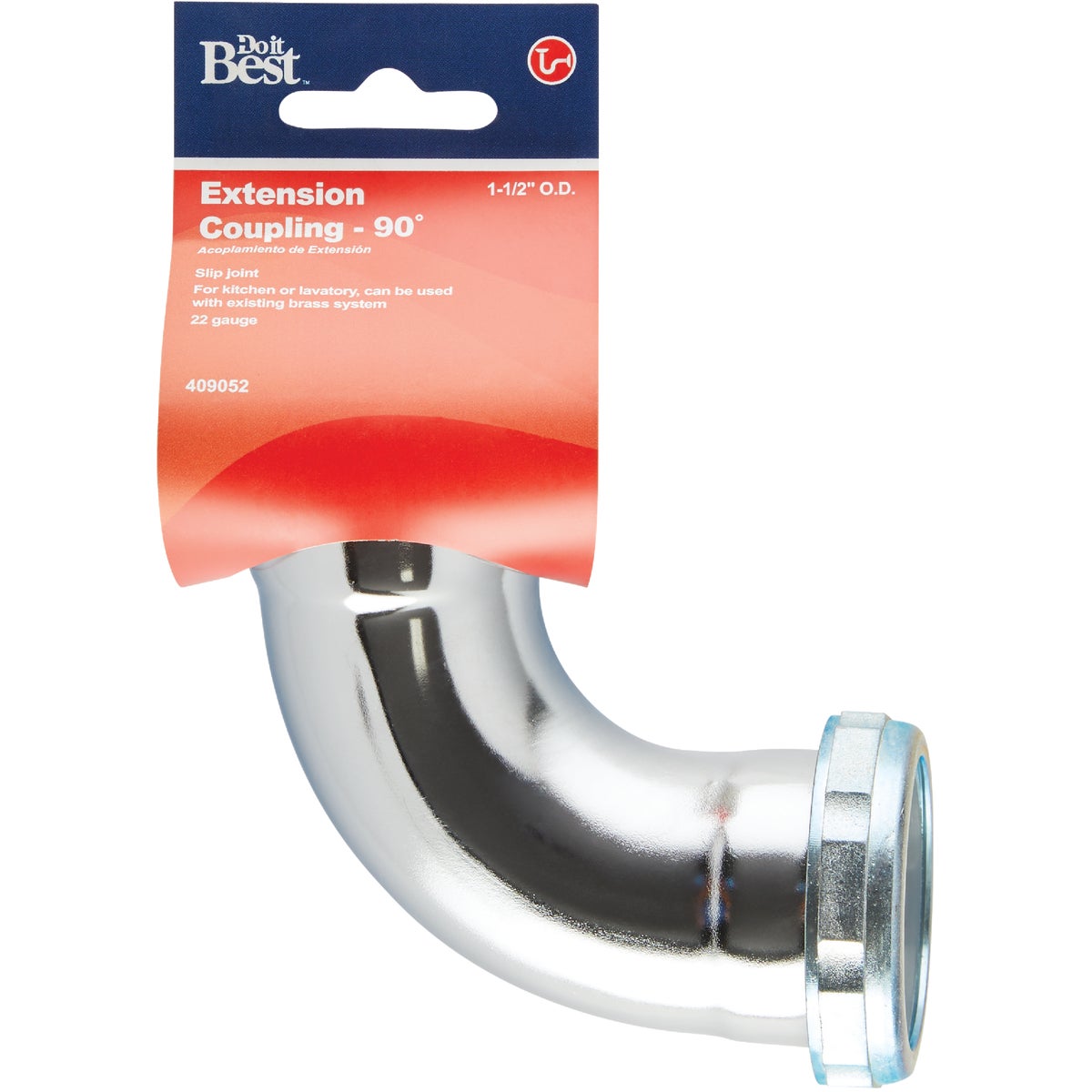 Do it Best 1-1/2 In. Chrome-Plated Elbow Image 2