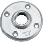 Anvil 1/2 In. Malleable Iron Galvanized Floor Flange Image 1