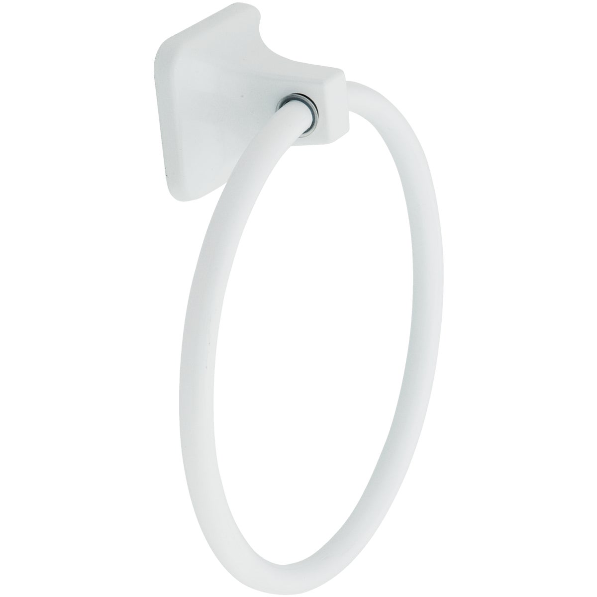 Home Impressions Vista White Towel Ring Image 1