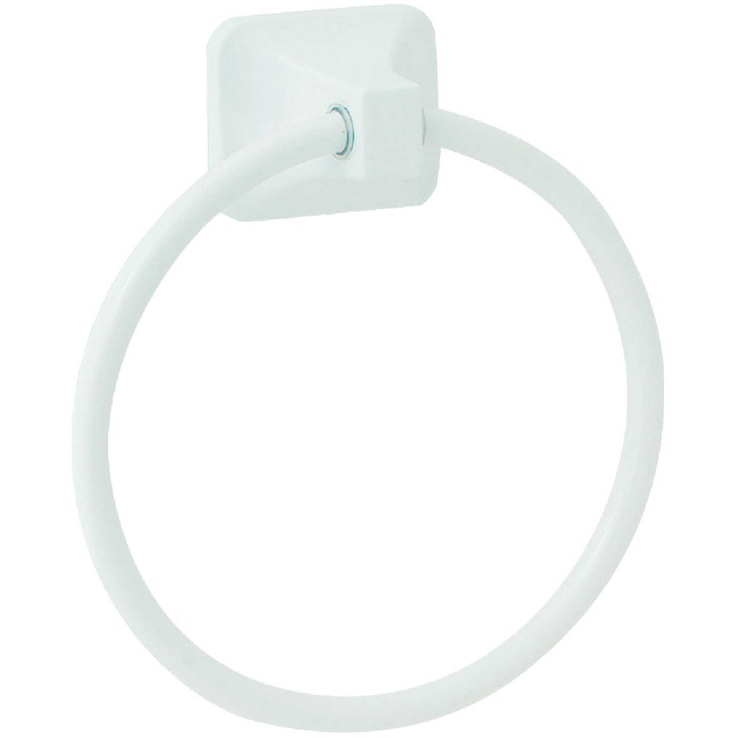 Home Impressions Vista White Towel Ring Image 3