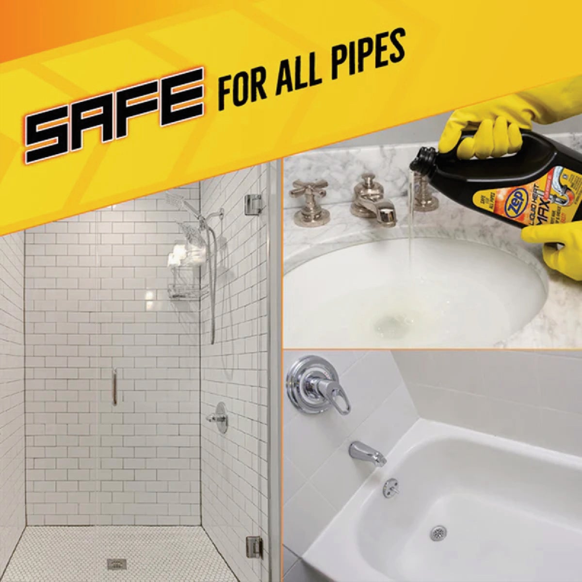 Zep Liquid Heat Max 32 Oz. Clog Remover Gel Image 4