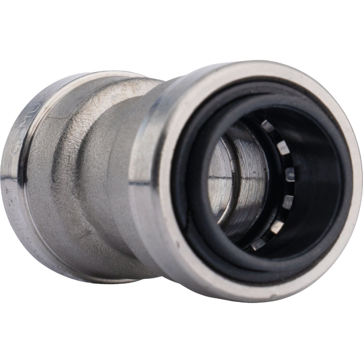 QuickFitting 1/2 In. Push-to-Connect Stainless Steel Straight Coupling