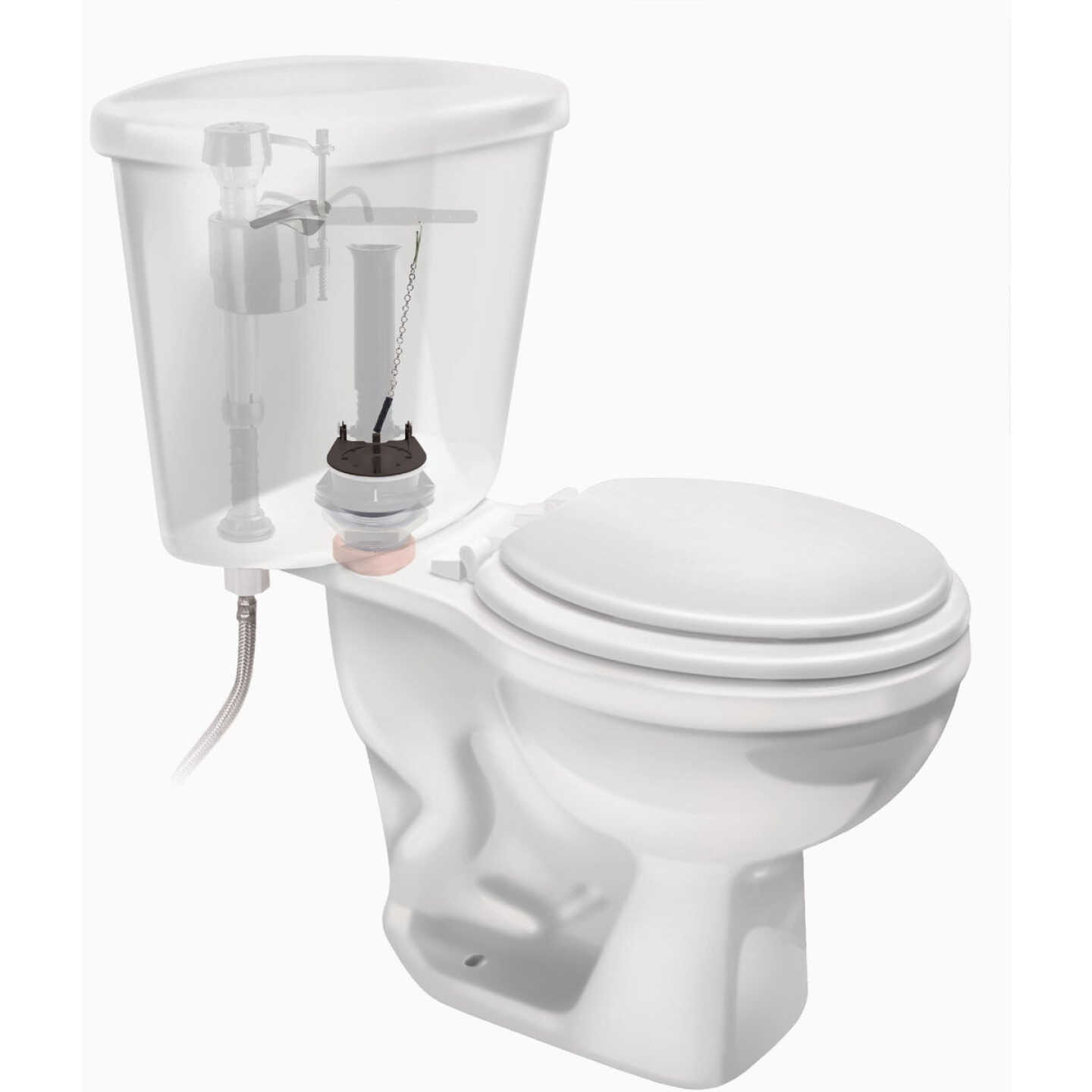 Fluidmaster 3 In. Adjustable Cato Replacement Flapper Image 2