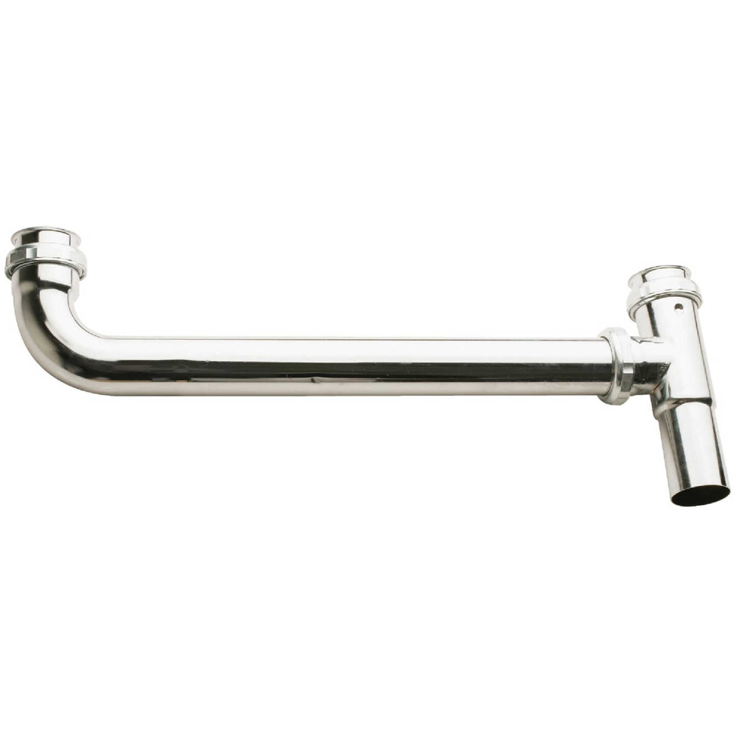 Do it Best 1-1/2 In. x 16 In. Chrome Plated End Outlet Waste Image 1