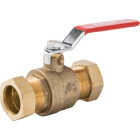 ProLine 1 In. COMP x 1 In. COMP Brass Ball Valve Image 1