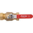 ProLine 1 In. COMP x 1 In. COMP Brass Ball Valve Image 3