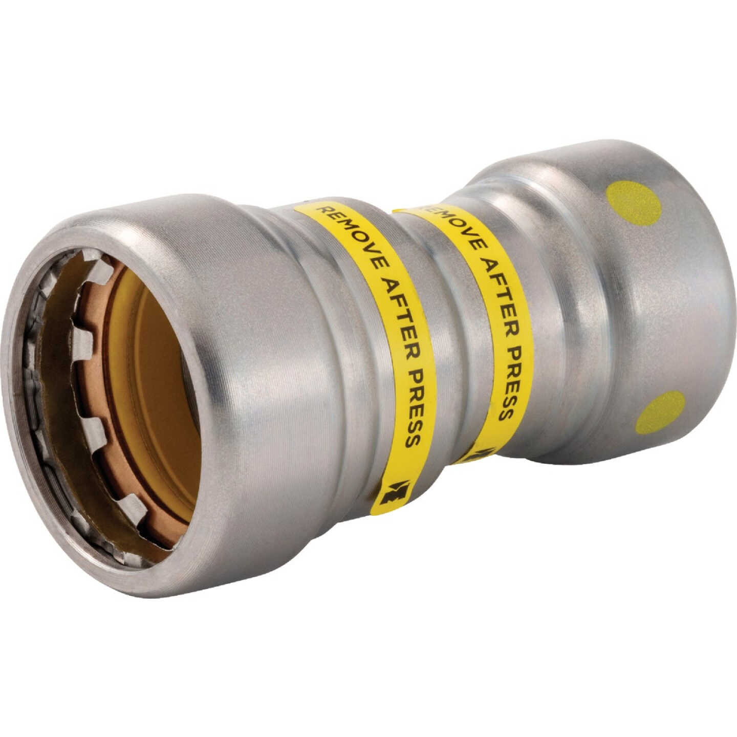 Streamline 3/4 In. P x 1/2 In. P Carbon Steel Coupling Image 1