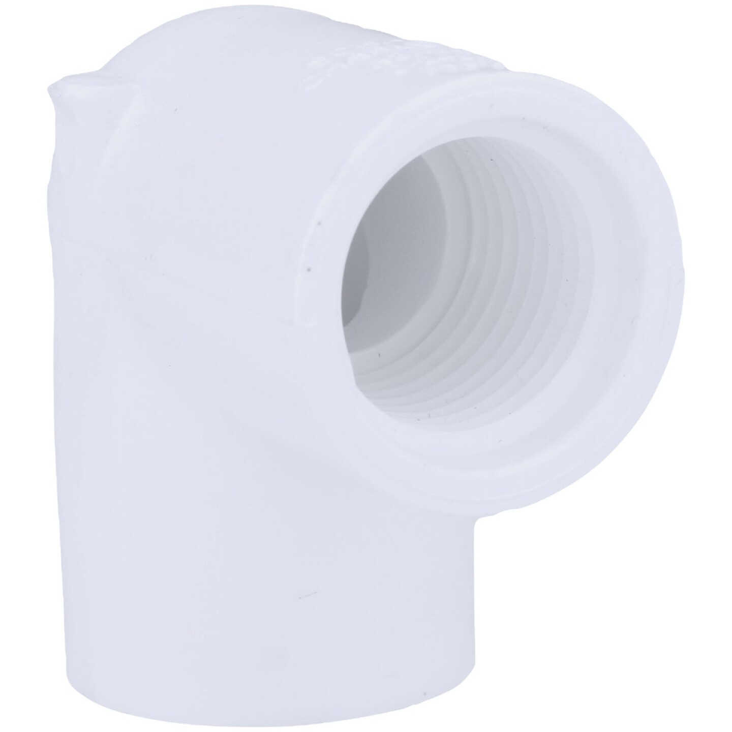 Charlotte Pipe 1/2 In. Slip x 1/2 In. Female Schedule 40 90 Deg. PVC Elbow (1/4 Bend) Image 1