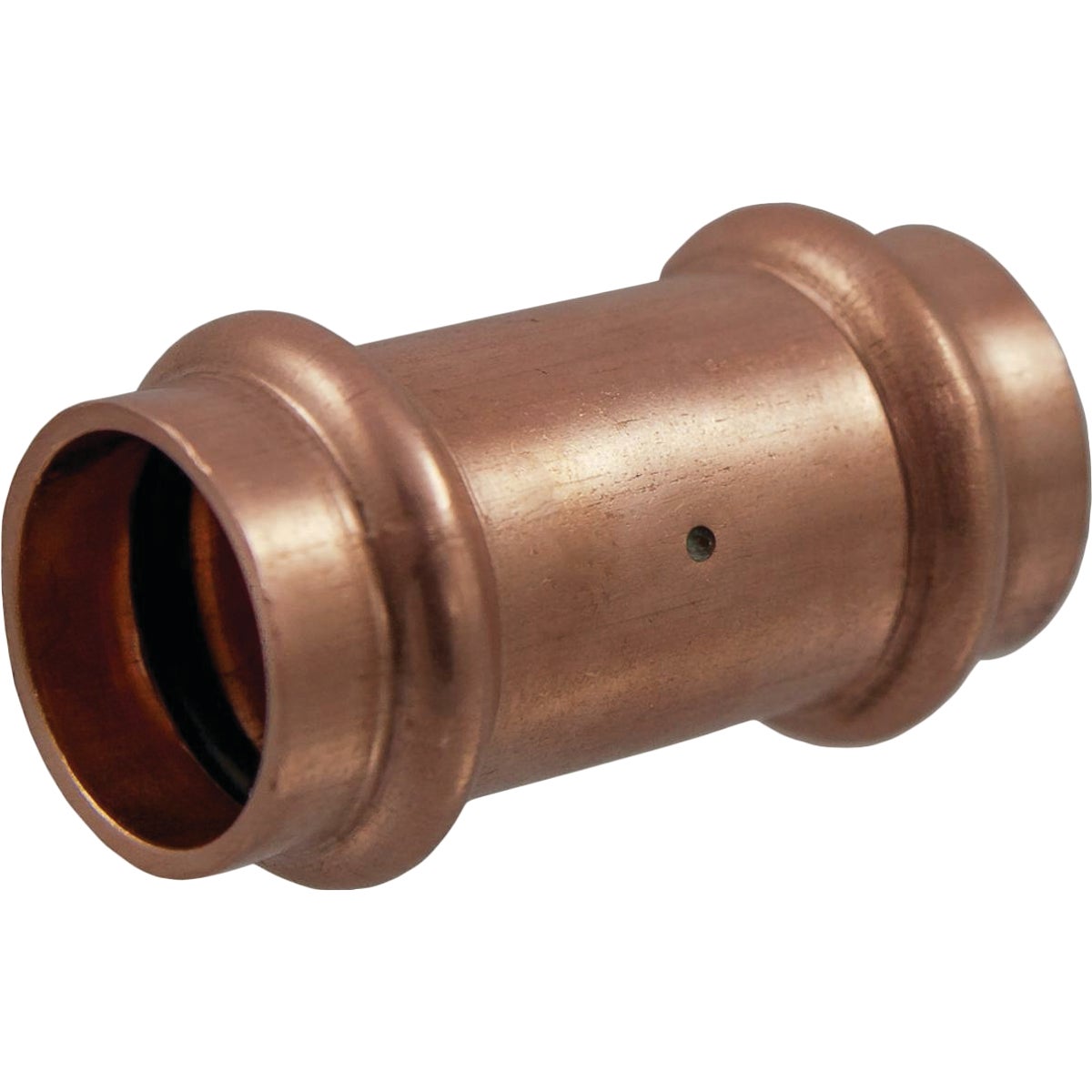 NIBCO 1 In. x 1 In. Press Copper Coupling with Stop Image 1