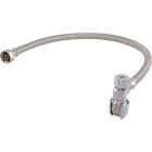 SharkBite 1/2 In. x 1/2 In. x 20 In. L Stainless Steel Faucet Connector Image 1