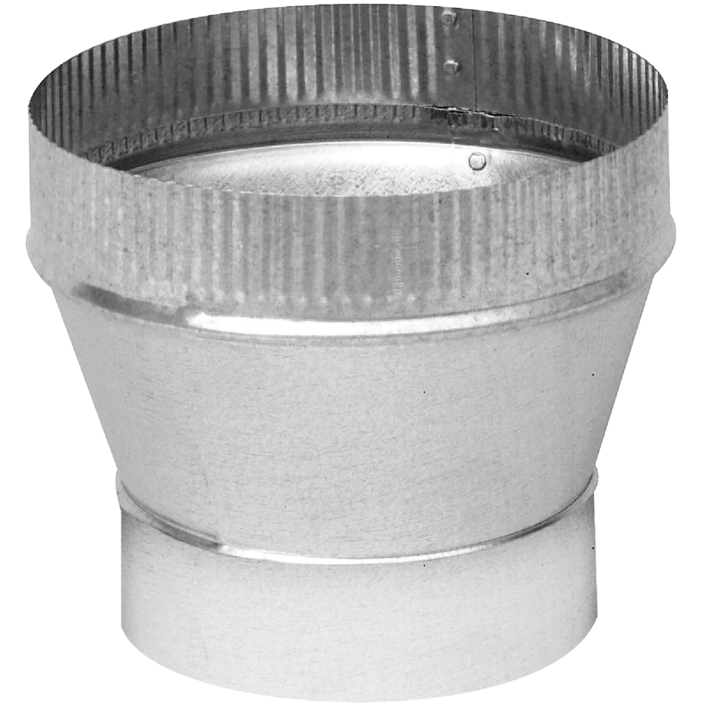 Imperial 24 Ga. 4 In. x 6 In. Galvanized Increaser Image 1