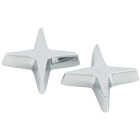 Do it Cross Pattern Replacement Chrome Faucet Handle Image 1