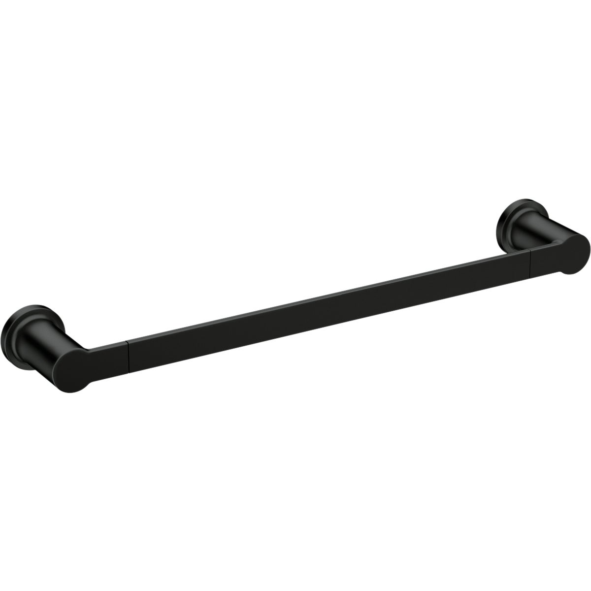 Moen Rinza 18 In. Towel Bar, Matte Black Image 1
