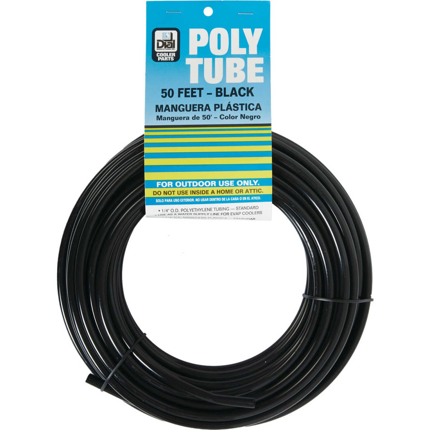 Dial 1/4 In. OD x 50 Ft. L Black Poly Tubing Image 2